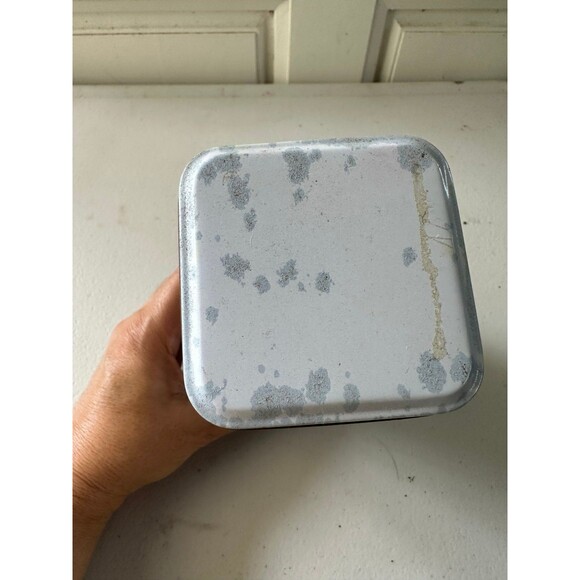 Island Plantations Hawaiian Tea Cookies Embossed Tropical Tall Tin Container - Picture 6 of 7